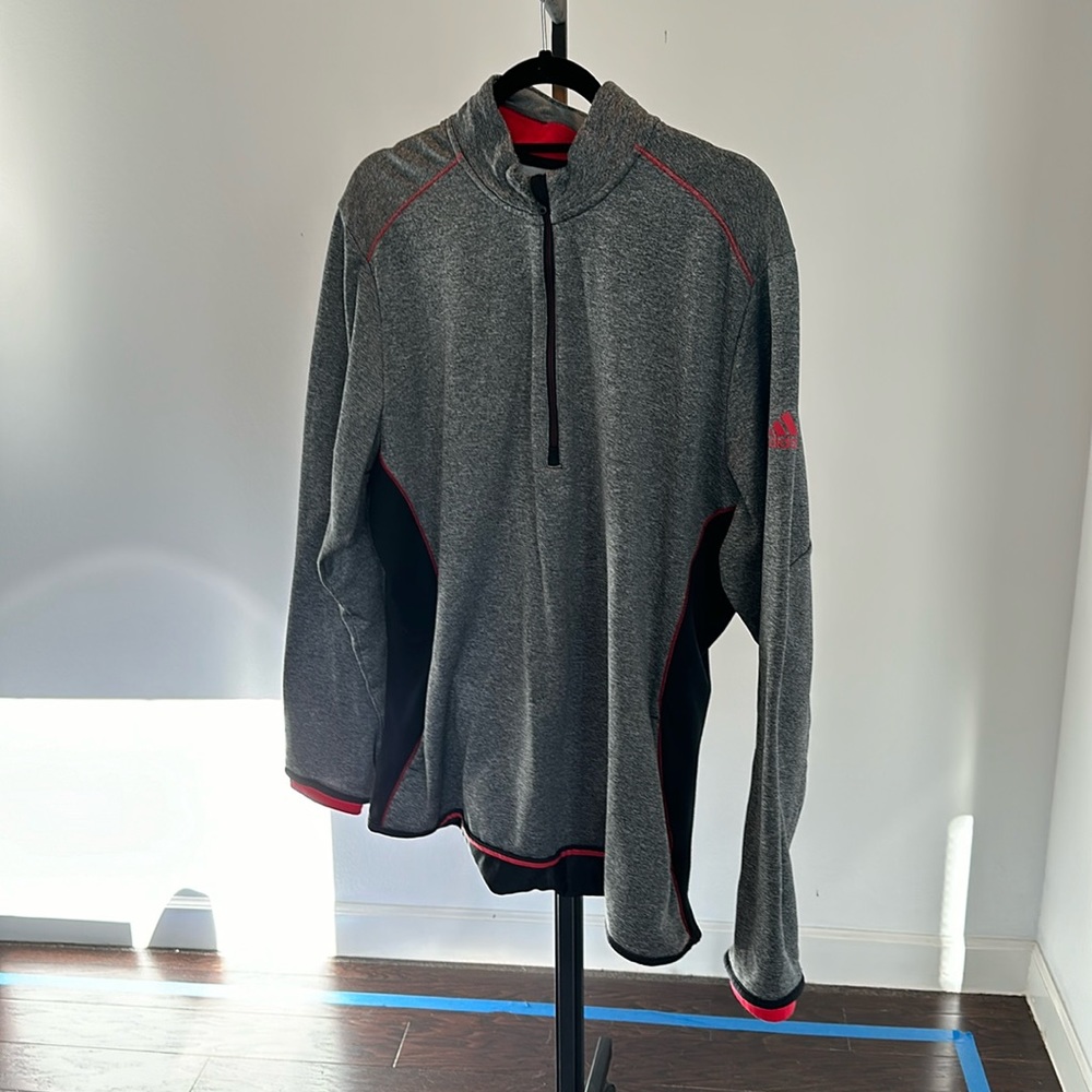 Grey & Black Adidas  Climaheat pullover